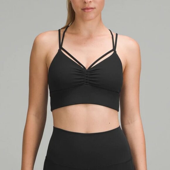 lululemon Nulu Strappy V-Neck Yoga Bra - Picture 1 of 4
